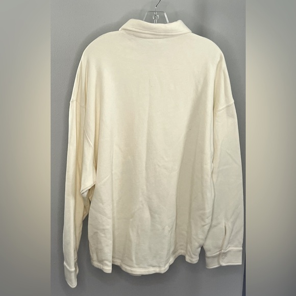 Cream colored button down from Victorias Secret Pink - Picture 4 of 4